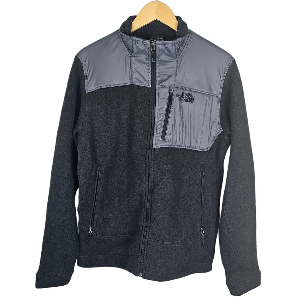 The North Face Men’s Gordon Anza Sweater Knit Fleece Jacket M